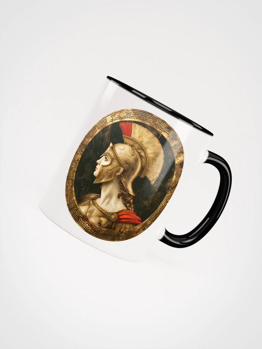 Athena - The Goddess of War and Wisdom Ceramic Mug with Black Color Inside product image (7)