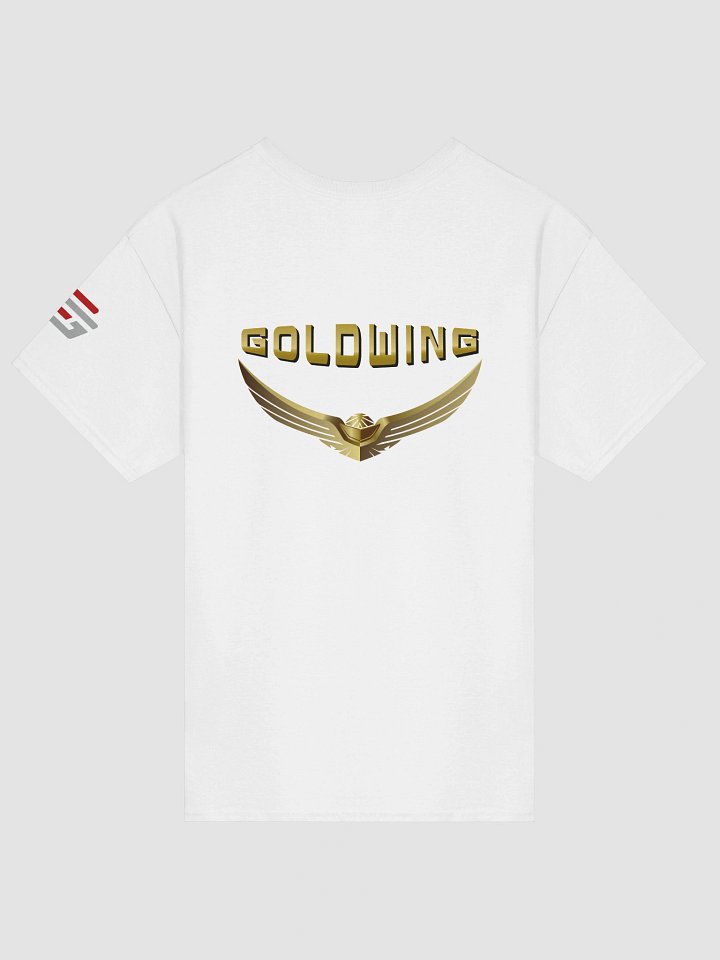 Copy of Gold and Bold Goldwing T-Shirt (Small Front) product image (9)