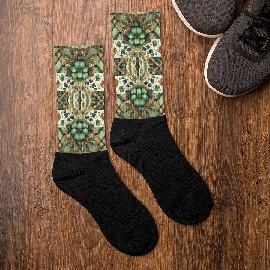 Green Kaleidoscope Dream Socks product image (6)