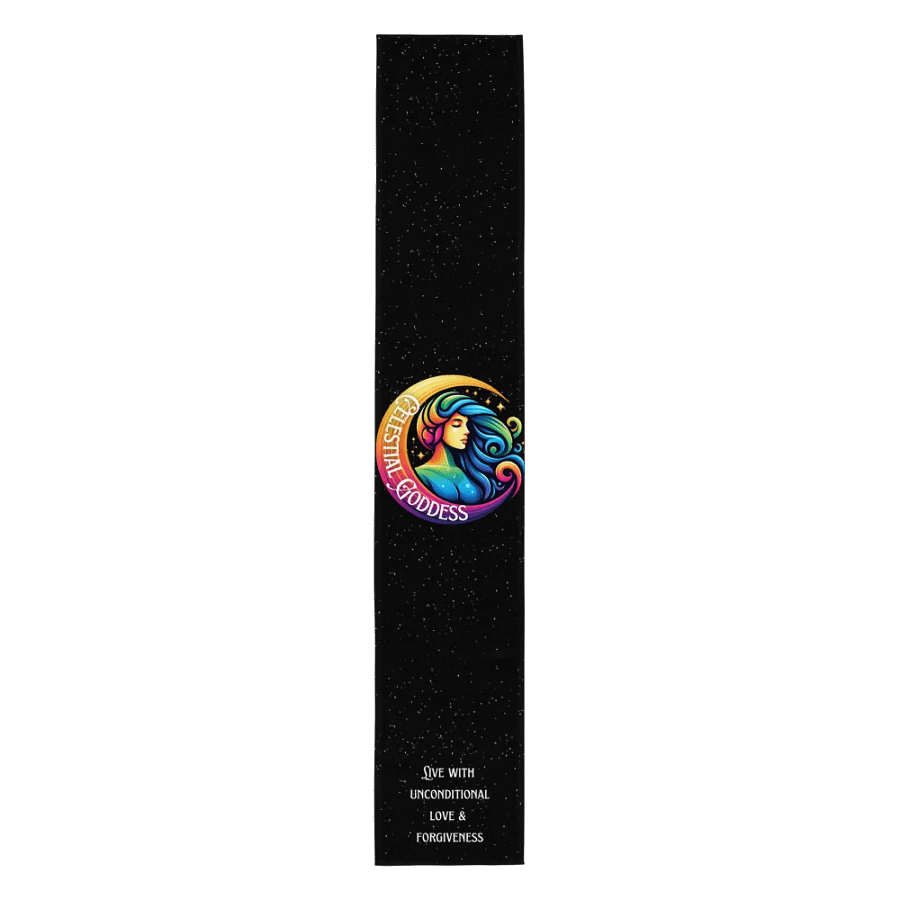 Celestial Crescent Moon Table Runner product image (1)