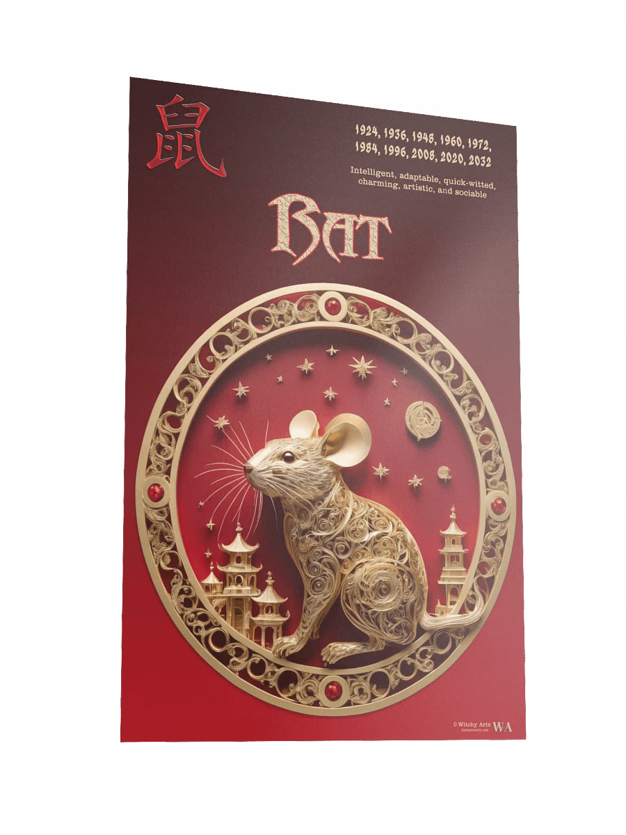 Chinese Zodiac Poster - RAT product image (5)
