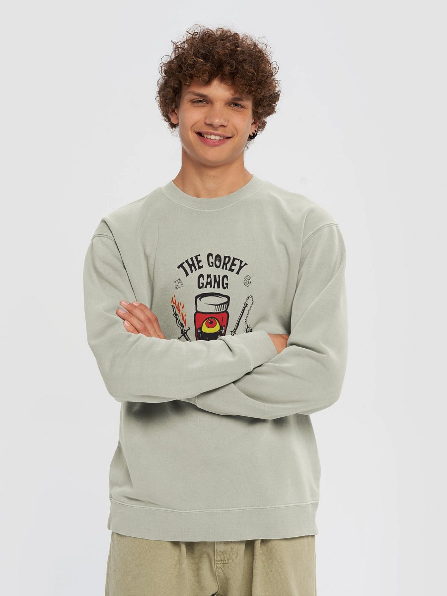 DnD Gang - Independent Trading Co. Unisex Midweight Pigment Dyed Sweatshirt product image (43)