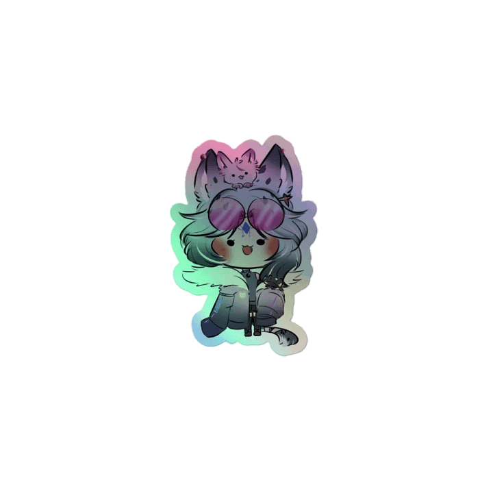 Holographic Bloo Sticker product image (1)
