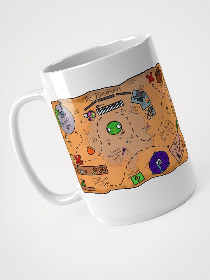 Basement Map Mug product image (1)