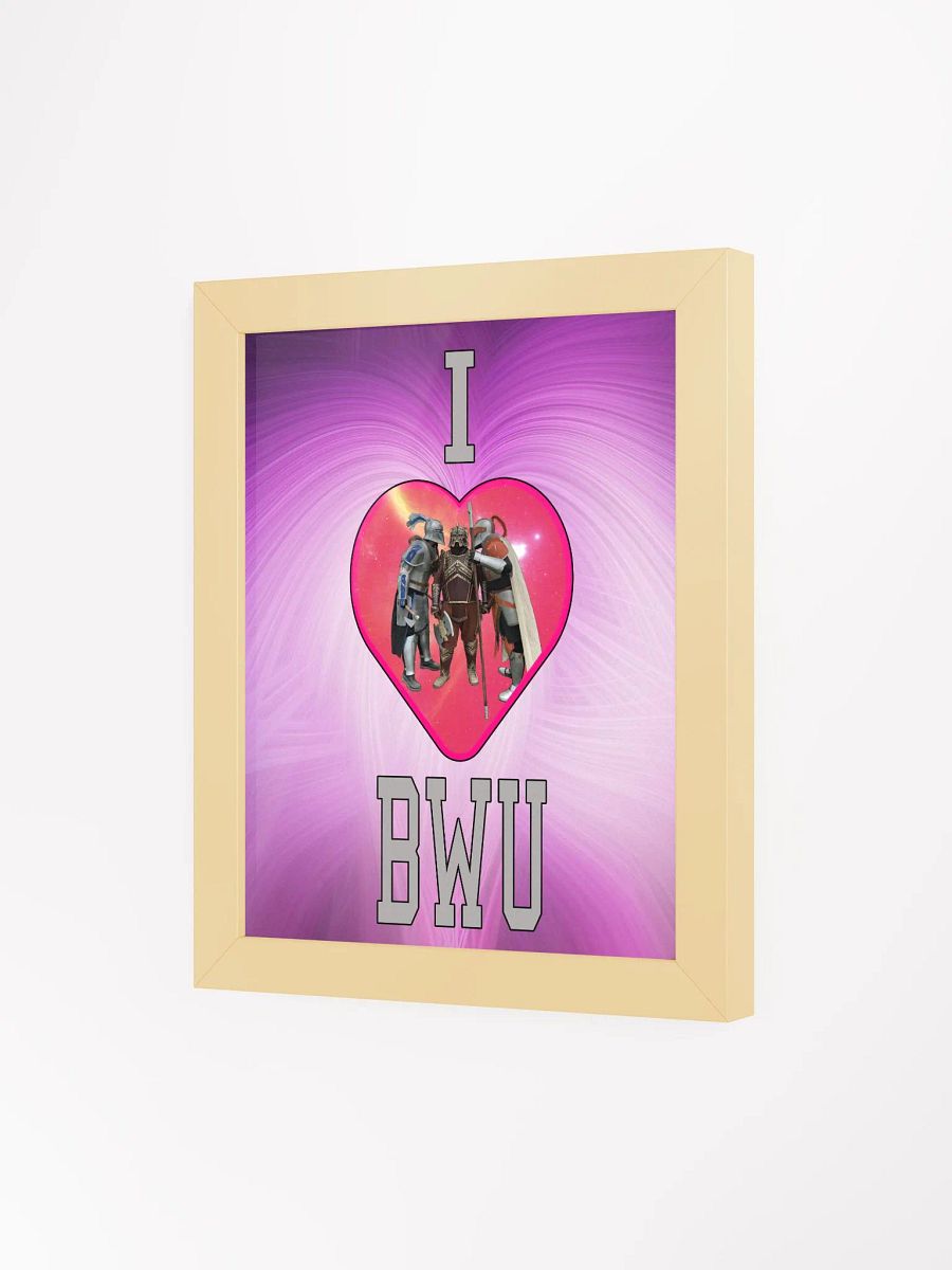 I <3 BWU Poster product image (50)