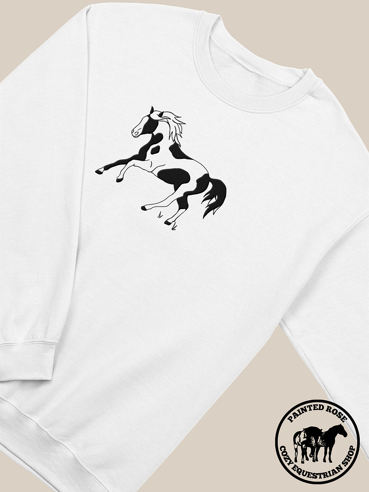 Embroidered Running Horse Sweatshirt product image (1)