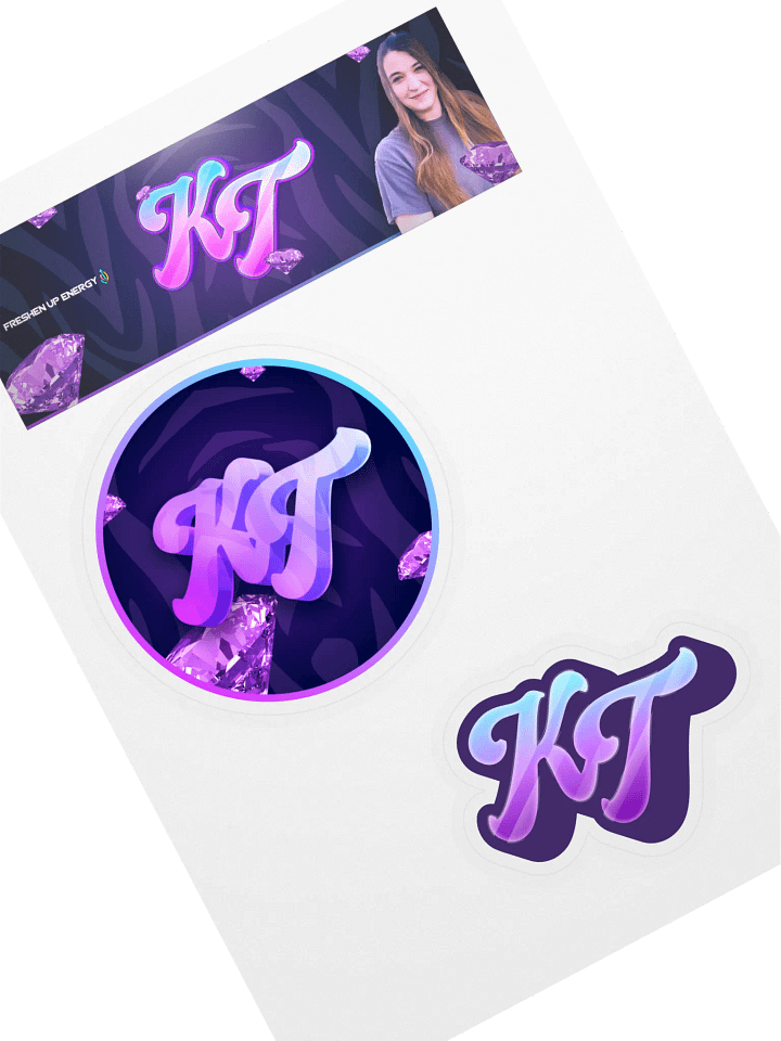 KT LOGO STICKER PACK product image (1)