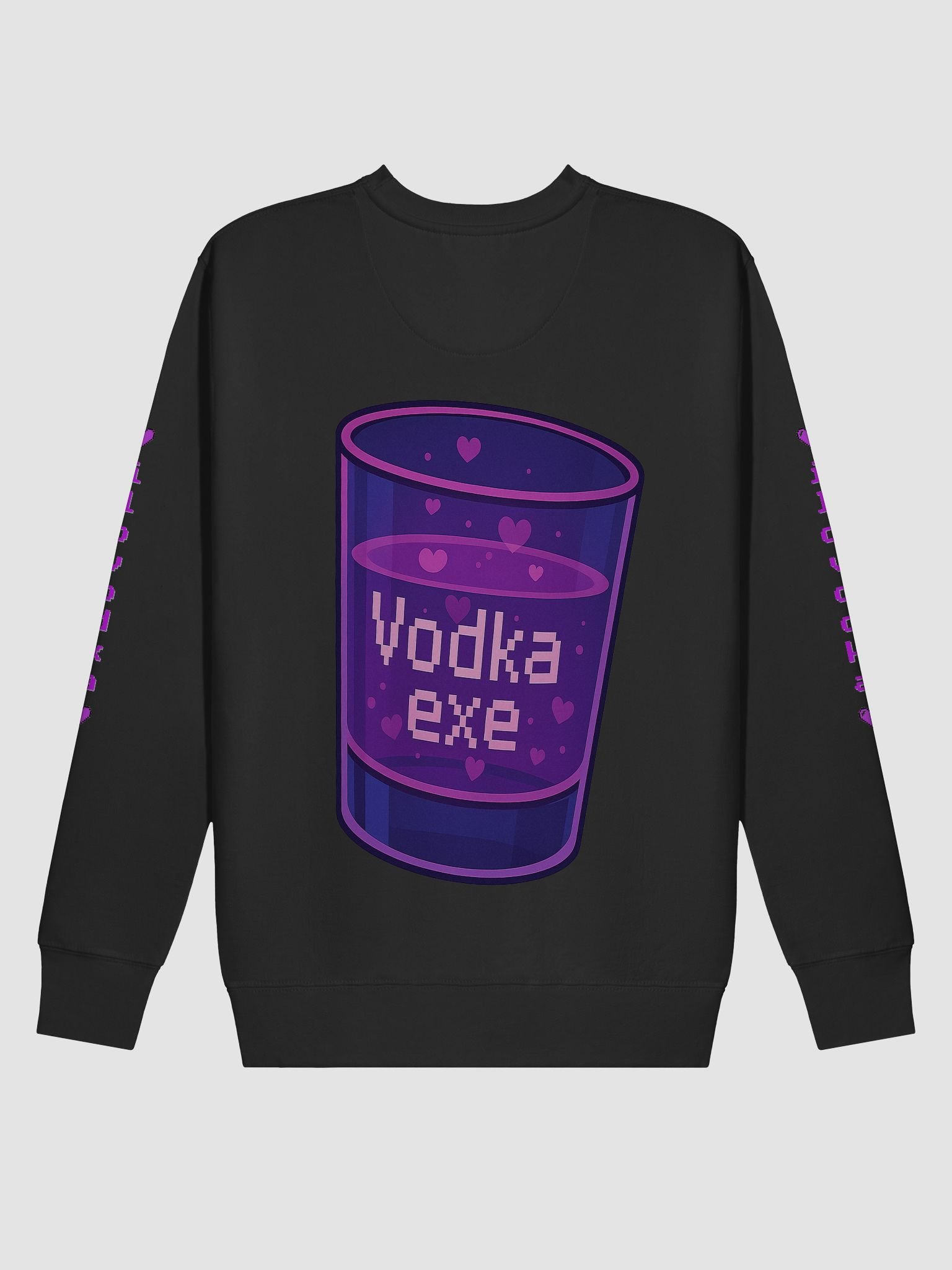 vodka.exe: Fabricated Disorder Premium Sweatshirt product image (5)