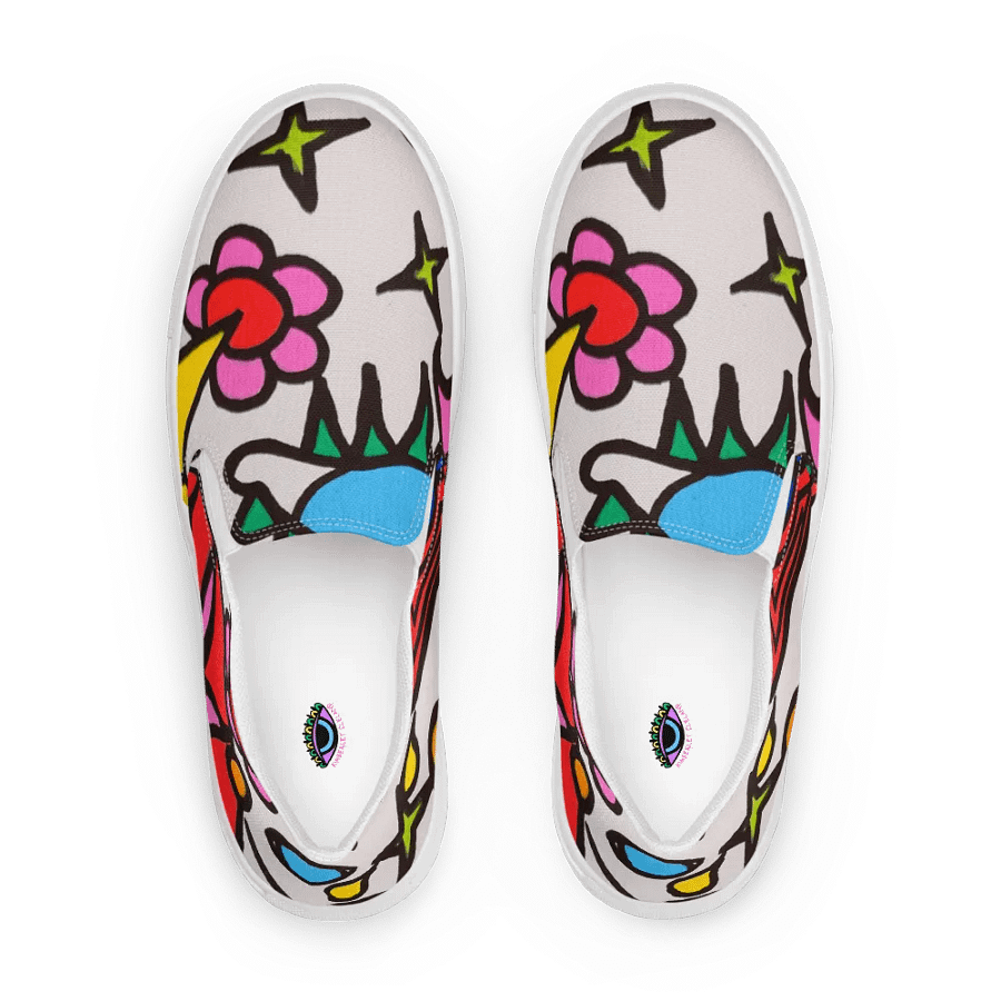 Men's Whimsical Doodle Dreams Slip-Ons product image (9)