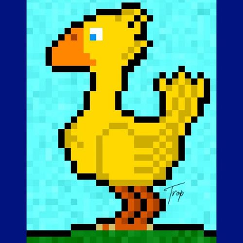 Final Fantasy is an RPG. The only one that I need. It's the RPG for me. 

#pixelart #chocobo #josephblanchette #legendaryfrog