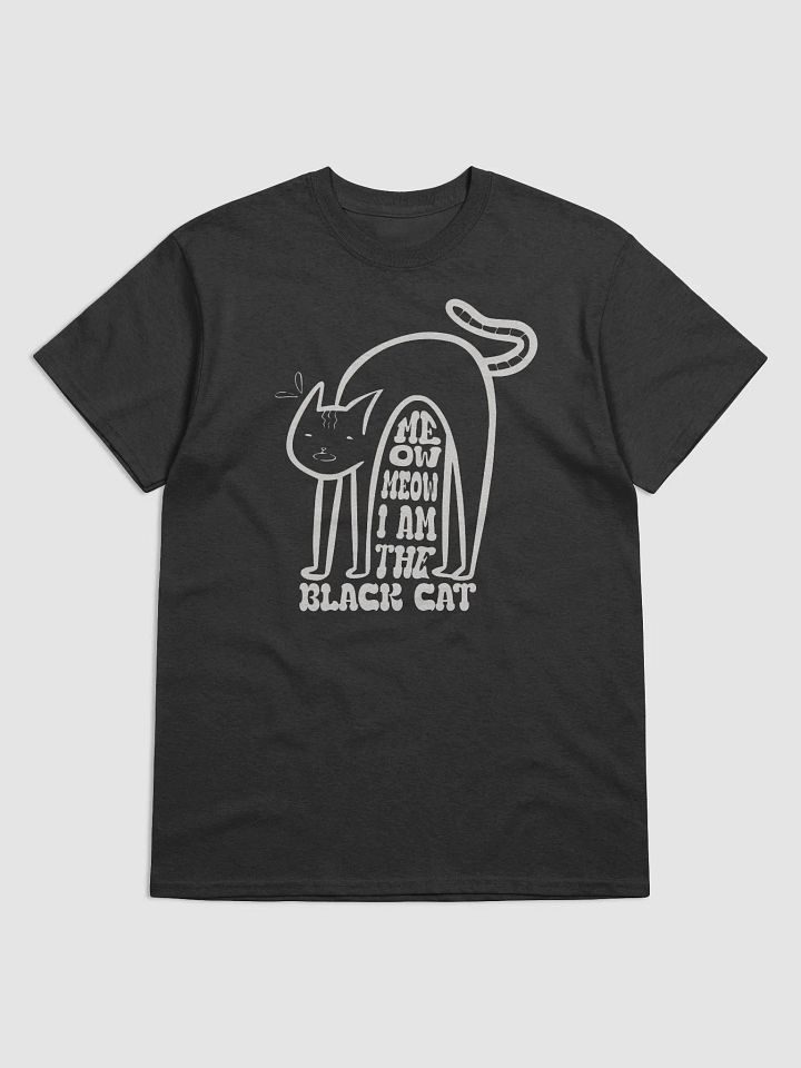 Whiskered Feline Vibe T-Shirt product image (1)