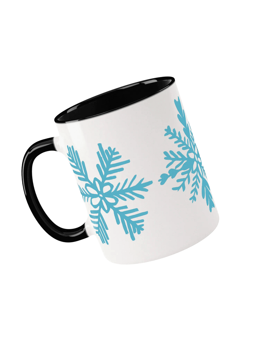 Simple Snowflakes Color Filled Mug product image (13)