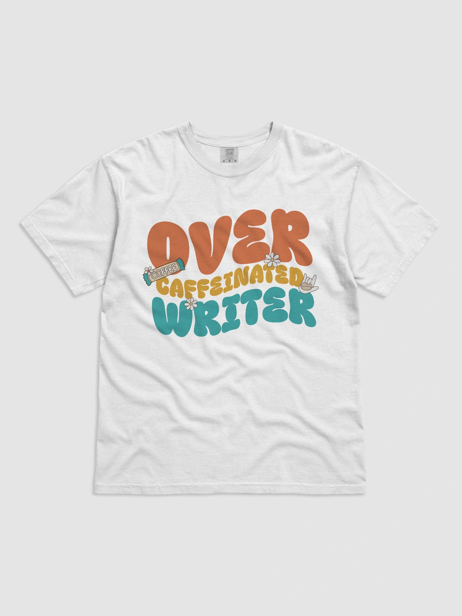 Caffeinated Writer Tee product image (2)