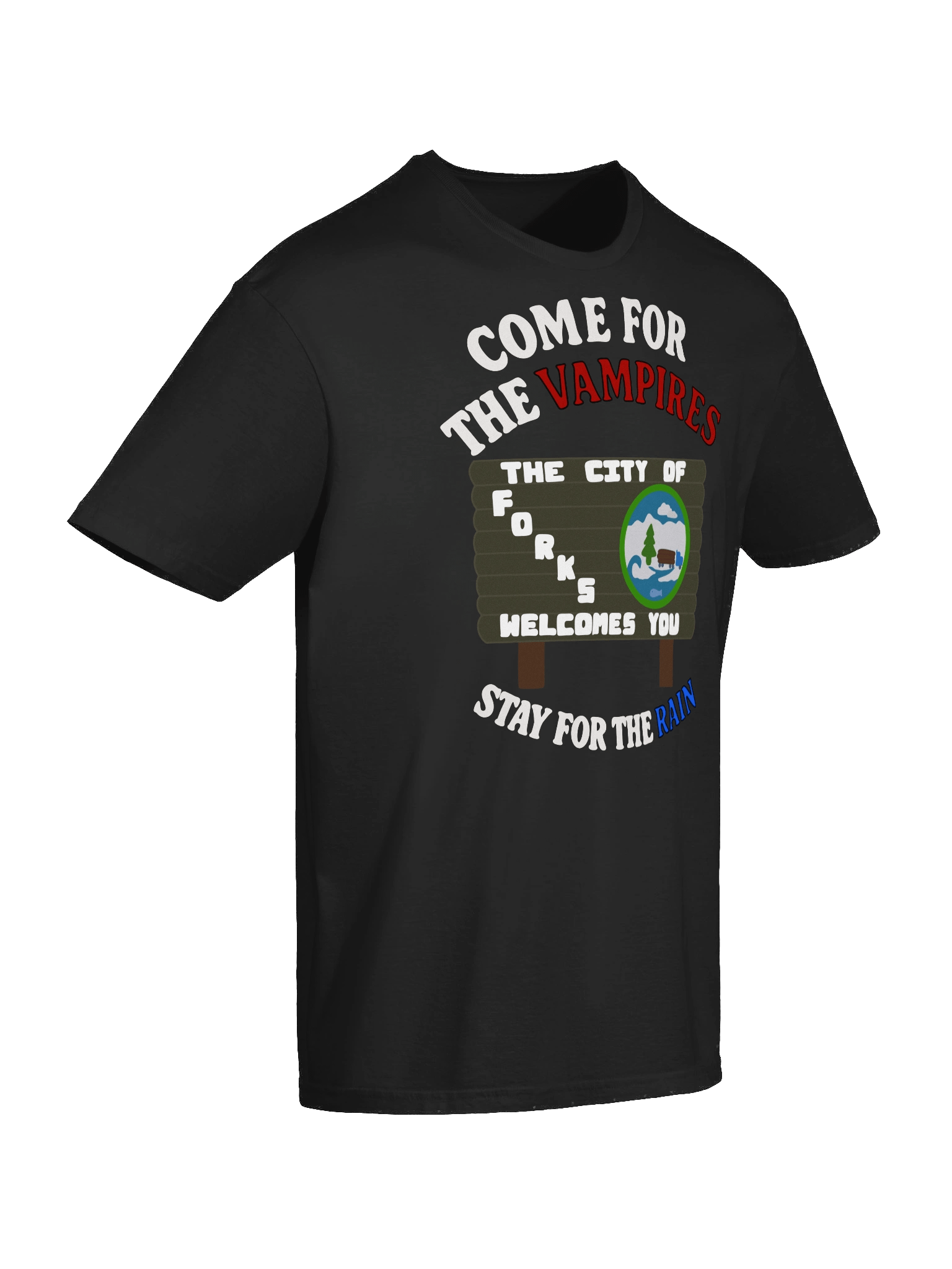 Welcome to Forks Unisex T-Shirt product image (38)