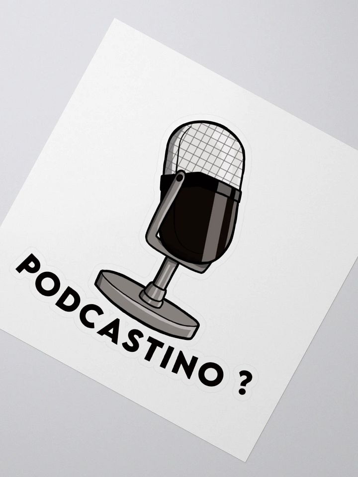 Podcastino - Sticker product image (2)