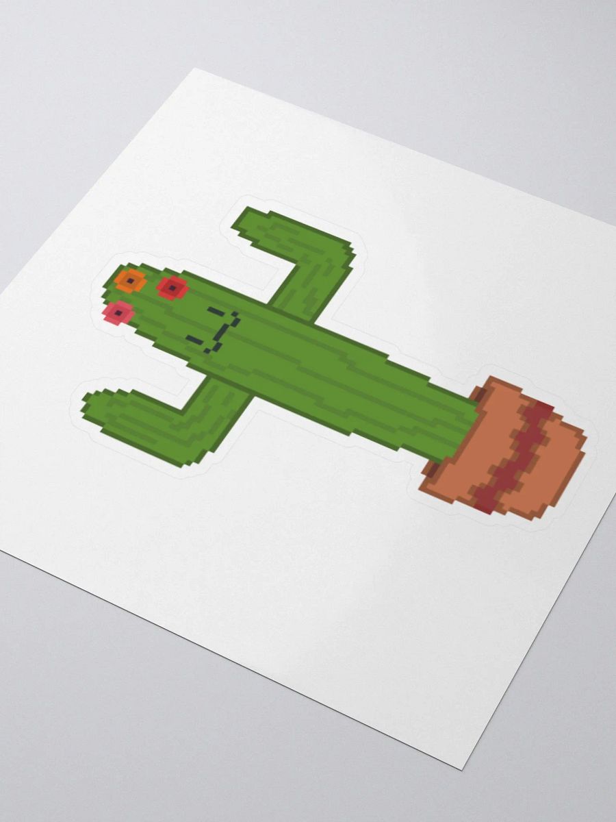 Cactus Claude Sticker product image (3)