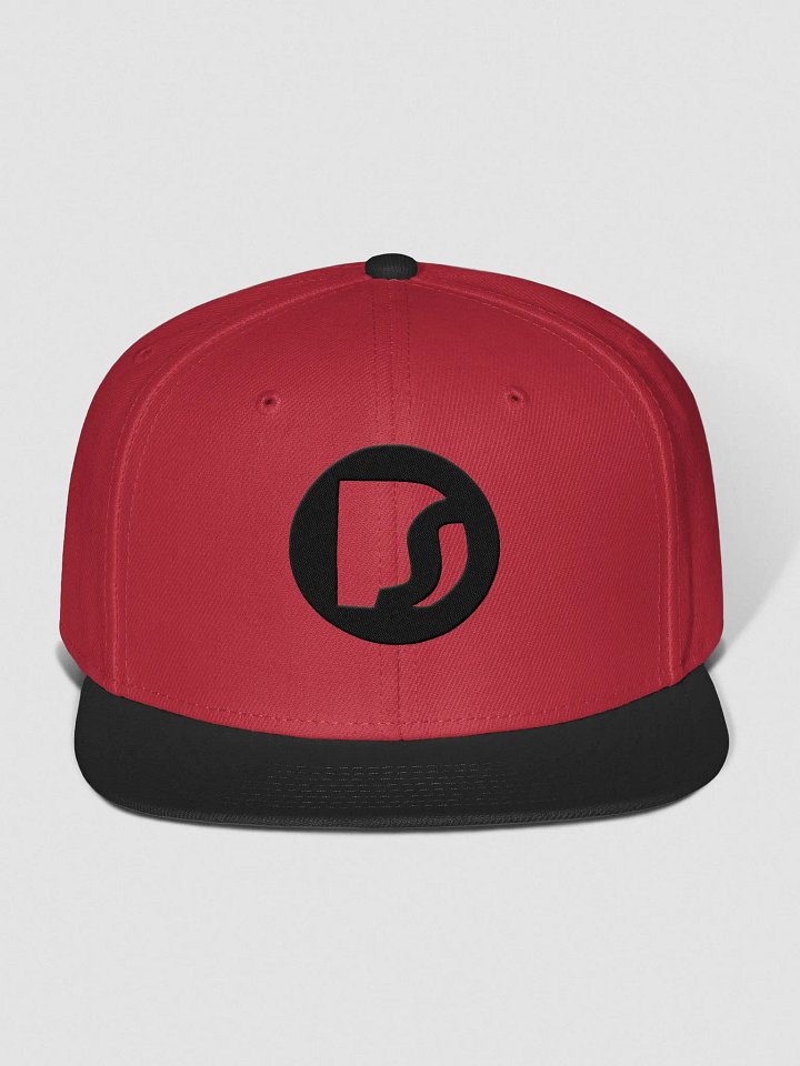 Dedicated Snapback Black/Red Two Color product image (1)