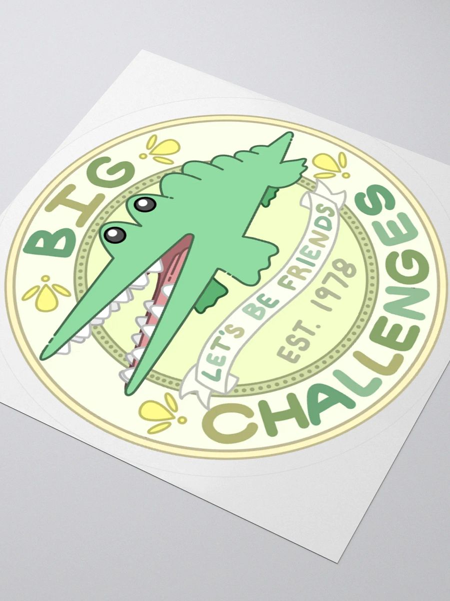 Lil Big Challenges Sticker product image (3)