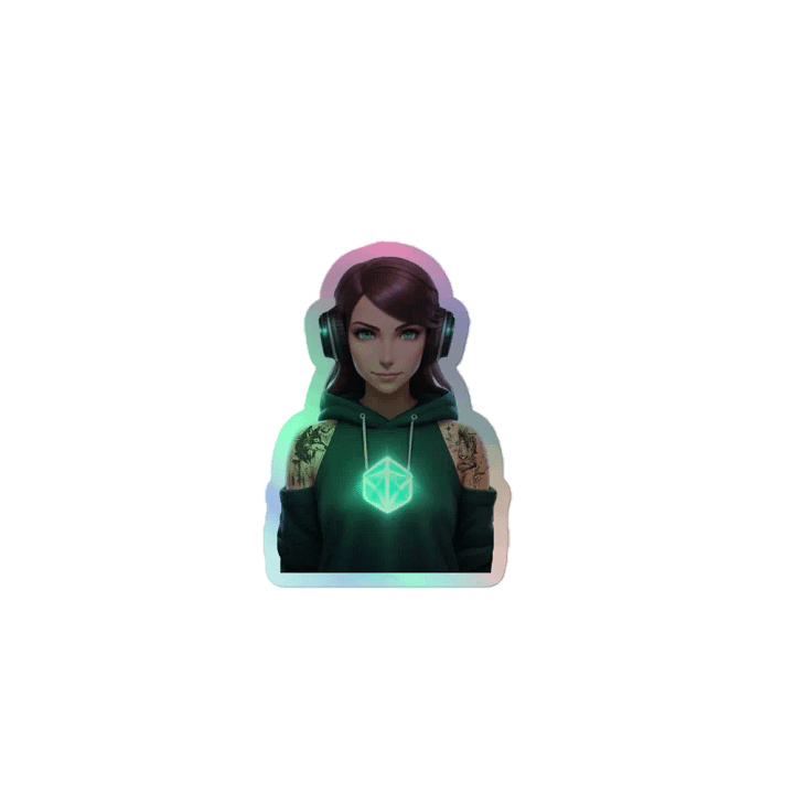 Sportytiger Avatar Holographic Sticker product image (1)