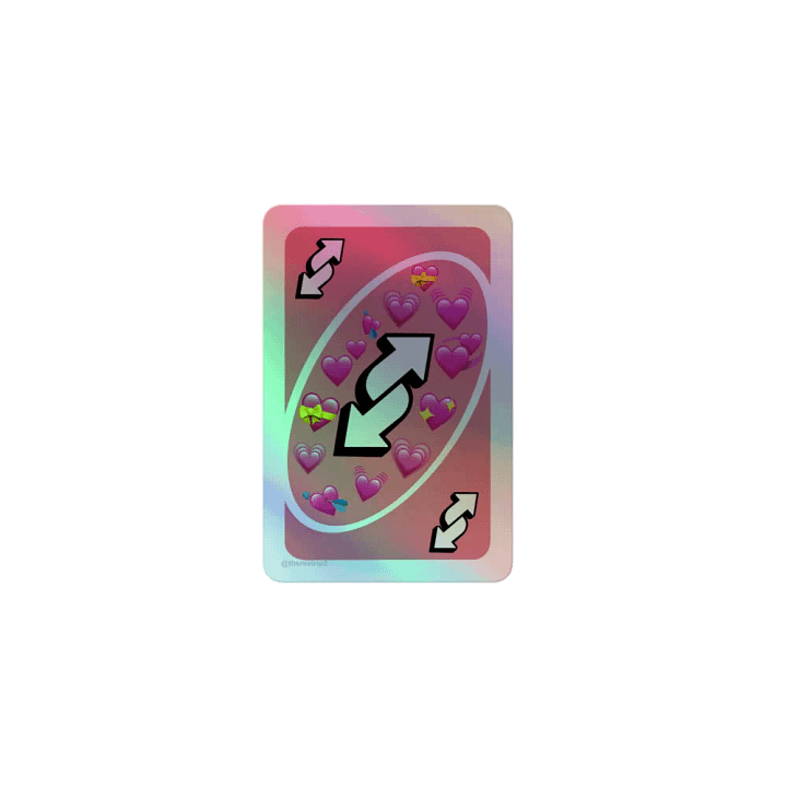 Uno reverse Sticker product image (1)