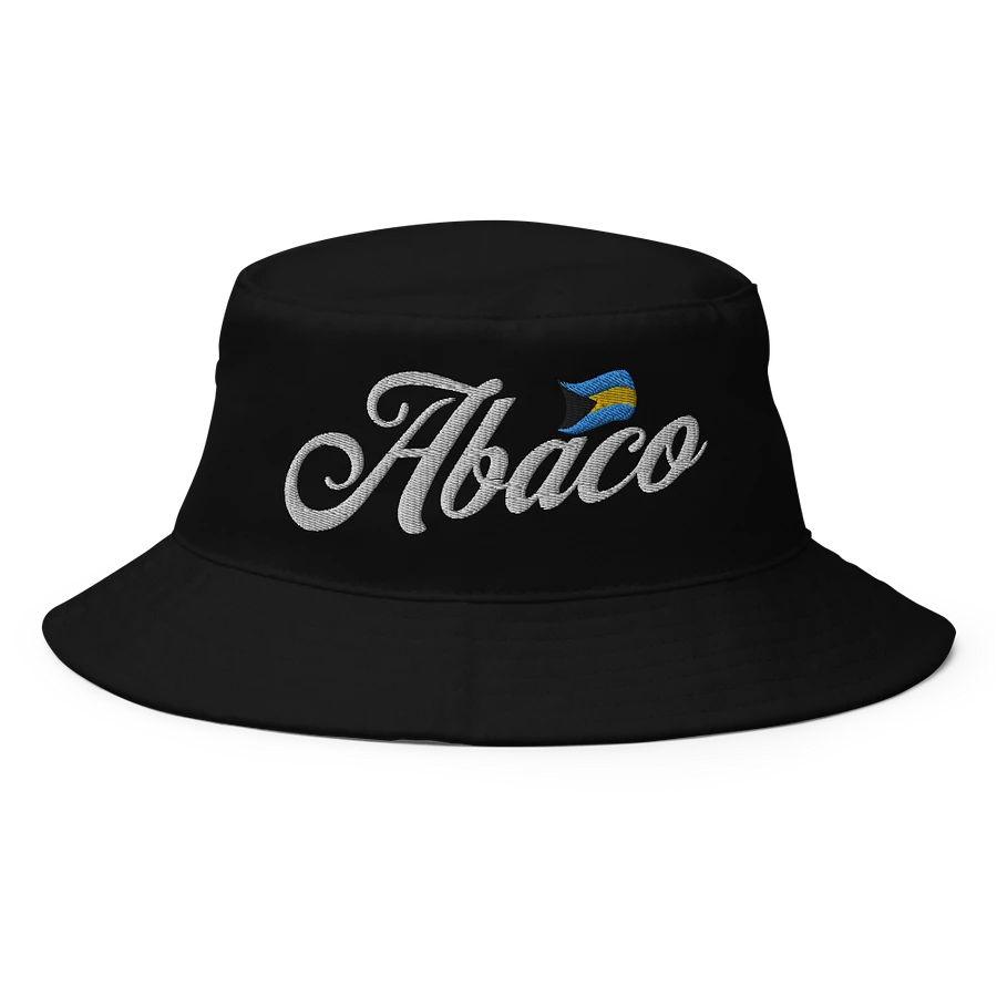 Abaco Bahamas Hat : Bahamas Flag Bucket Hat Embroidered product image (1)