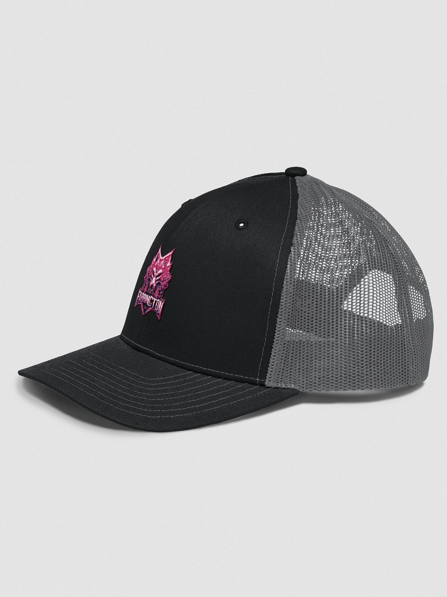 Pinky/Purple Wolf Emblem Trucker Hat product image (11)
