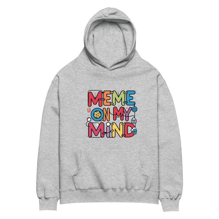 Meme On My Mind Oversized Hoodie product image (32)