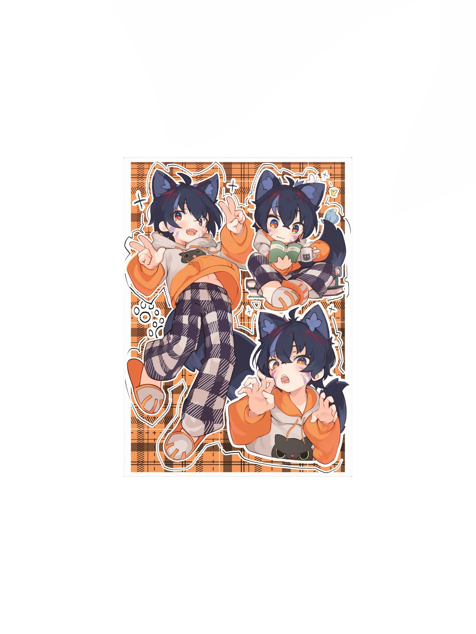 Meow Meow Art Print product image (1)