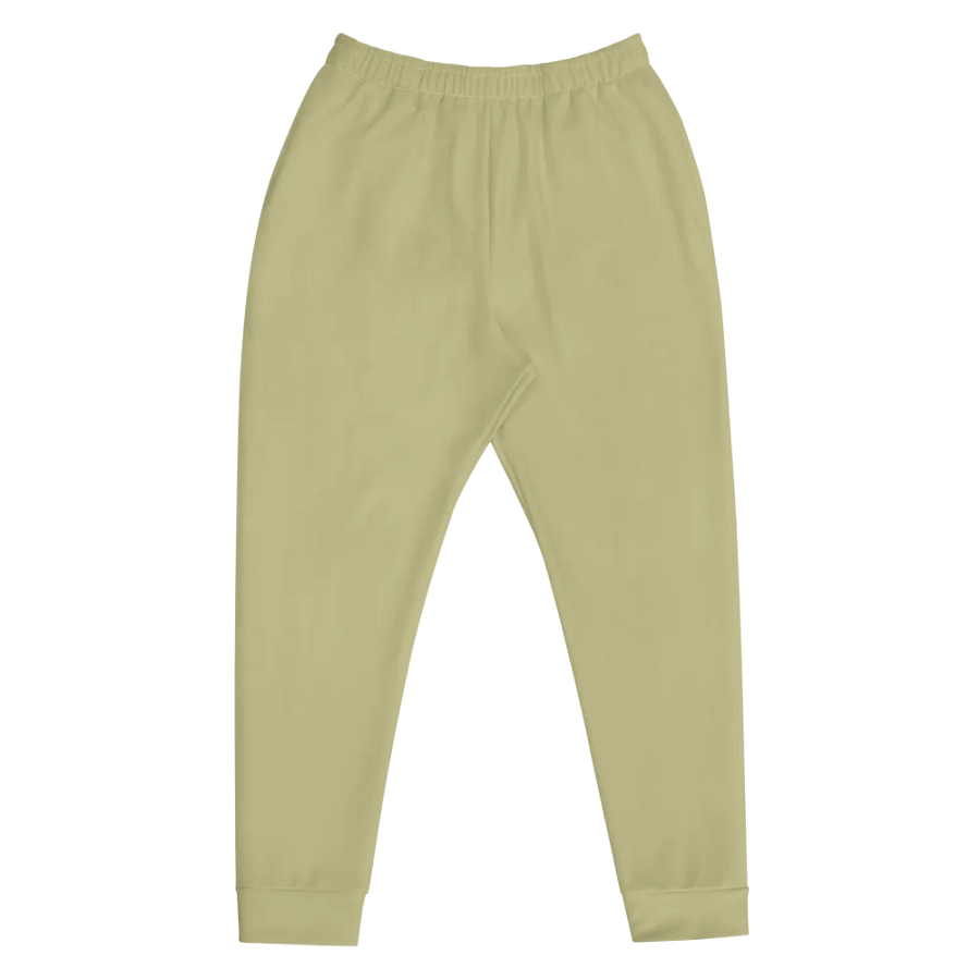 Plain Medium Yellow True Summer Recycled Polyester Premium Men's Joggers by Treasure Pie product image (12)