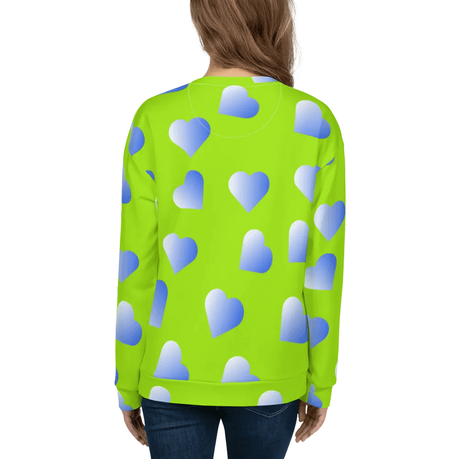Love Pattern 2 All Over Print Unisex Sweatshirt product image (8)