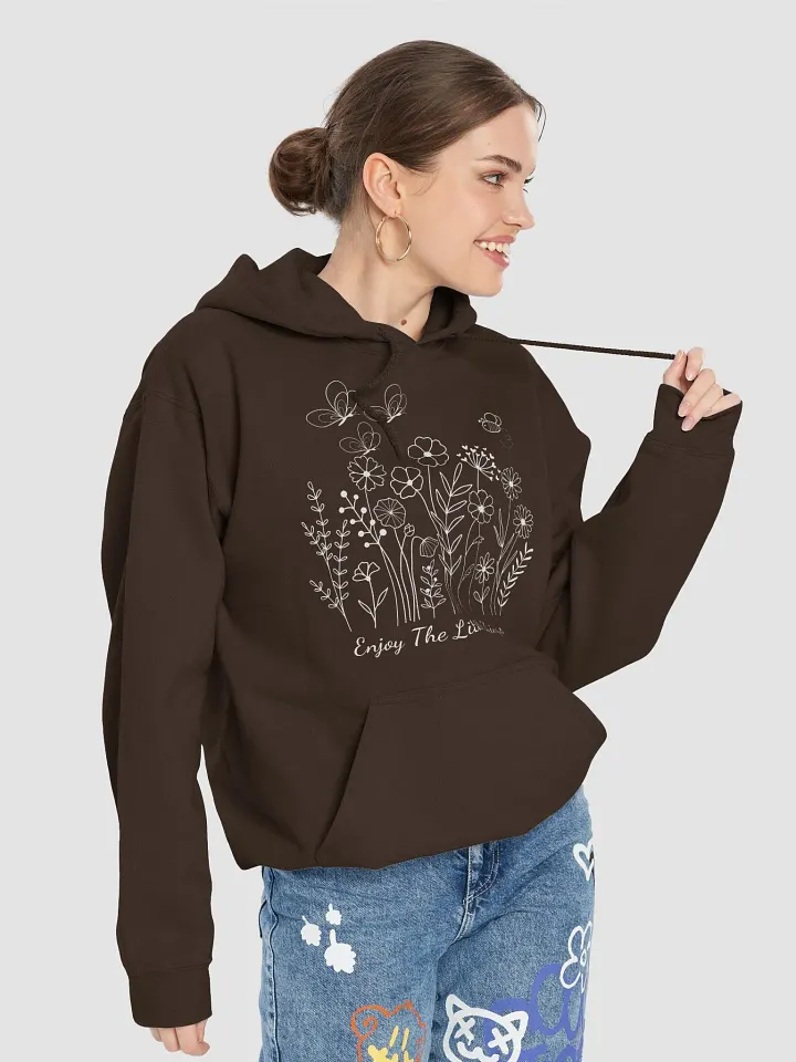 Enjoy The Little Things Floral Classic Hoodie product image (1)