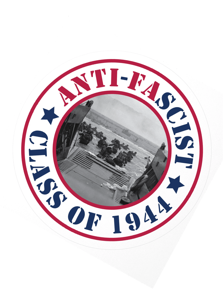 Anti-Fascist - Class of 1944 Sticker product image (4)