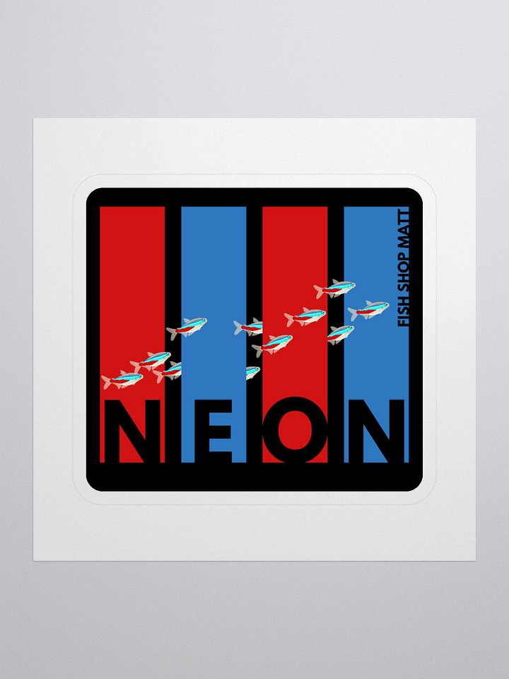 Neon Fish Stickers product image (1)