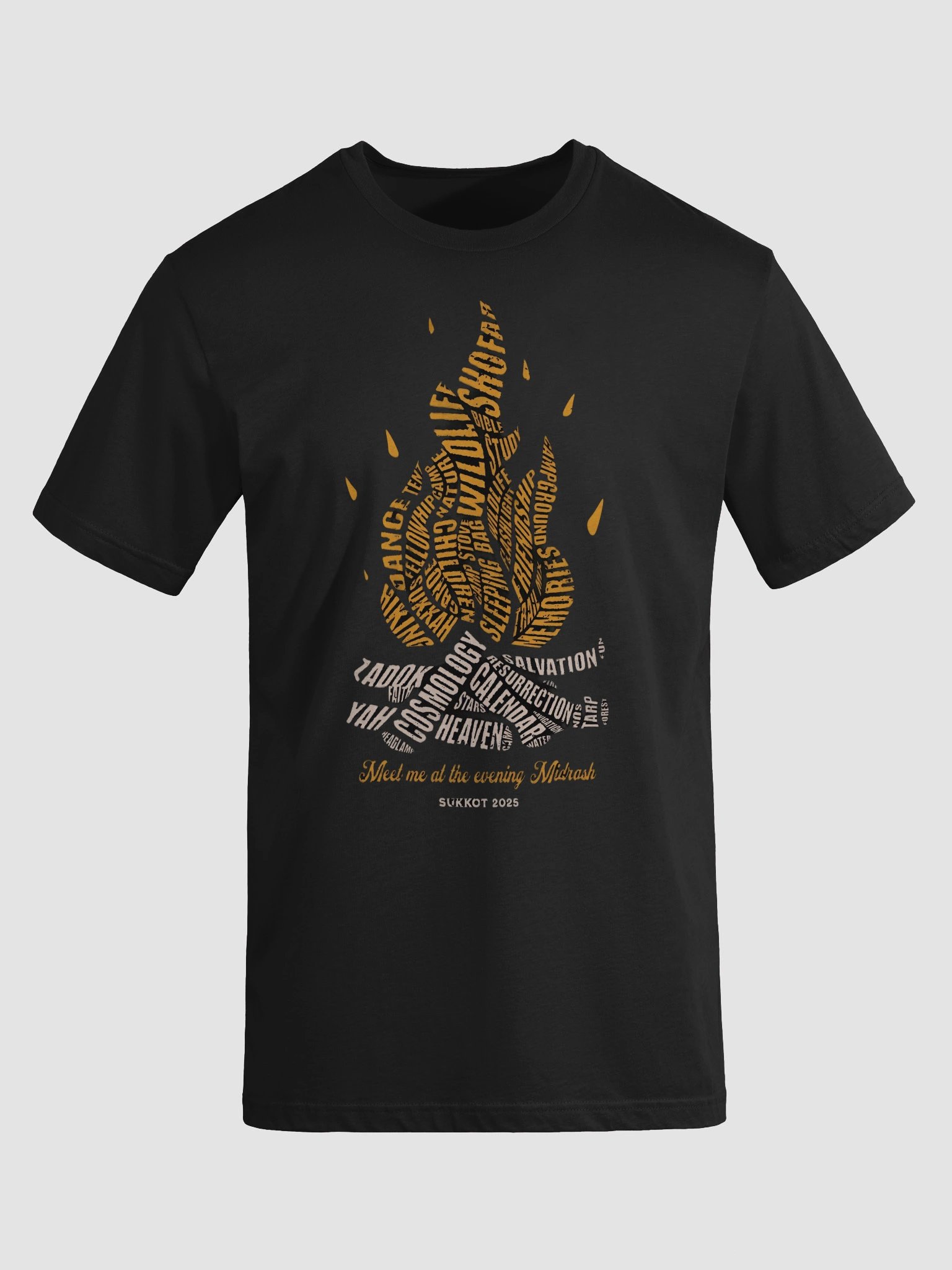 Meet Me At the Evening Midrash - Sukkot 2025 Tee product image (3)