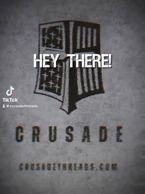 Join the crusade and check out our unapologetic Christ centered apparel at CrusadeThreads.com #christiantiktok #Christ #clothingbrand #fyp 