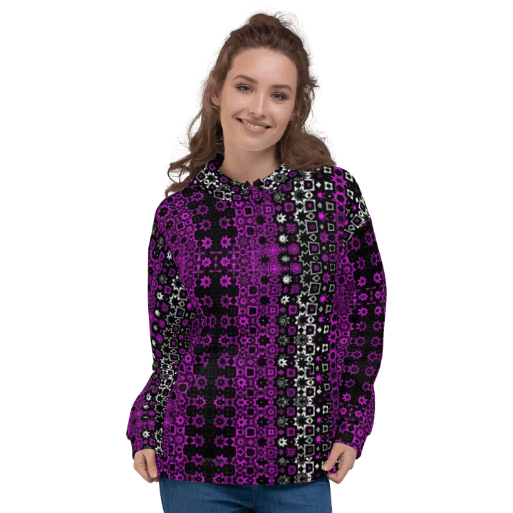 That Stars Pattern Unisex All Over Print Pull Over Hoodie product image (1)