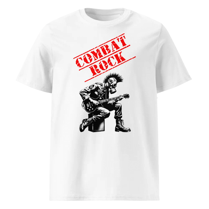 COMBAT ROCK PUNK GUITAR PLAYER SHIRT 2 product image (1)