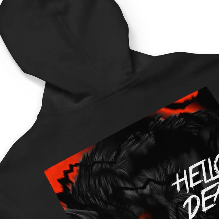 "Hello Death" Embroidered Zip Hoodie product image (5)