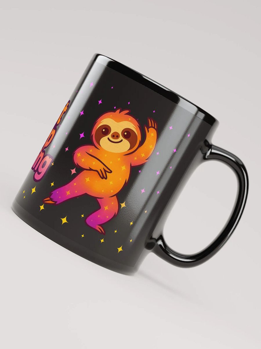 Just Keep Dancing Sloth Mug – Cute Motivational Coffee Cup for Sloth Lovers, Dancers, and Sparkly Souls product image (4)