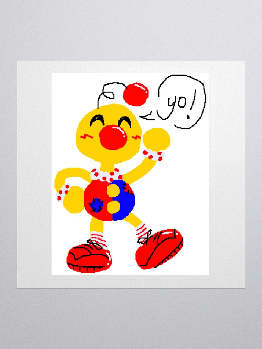 Boyoyoing Clown Soda Sticker 1 product image (1)