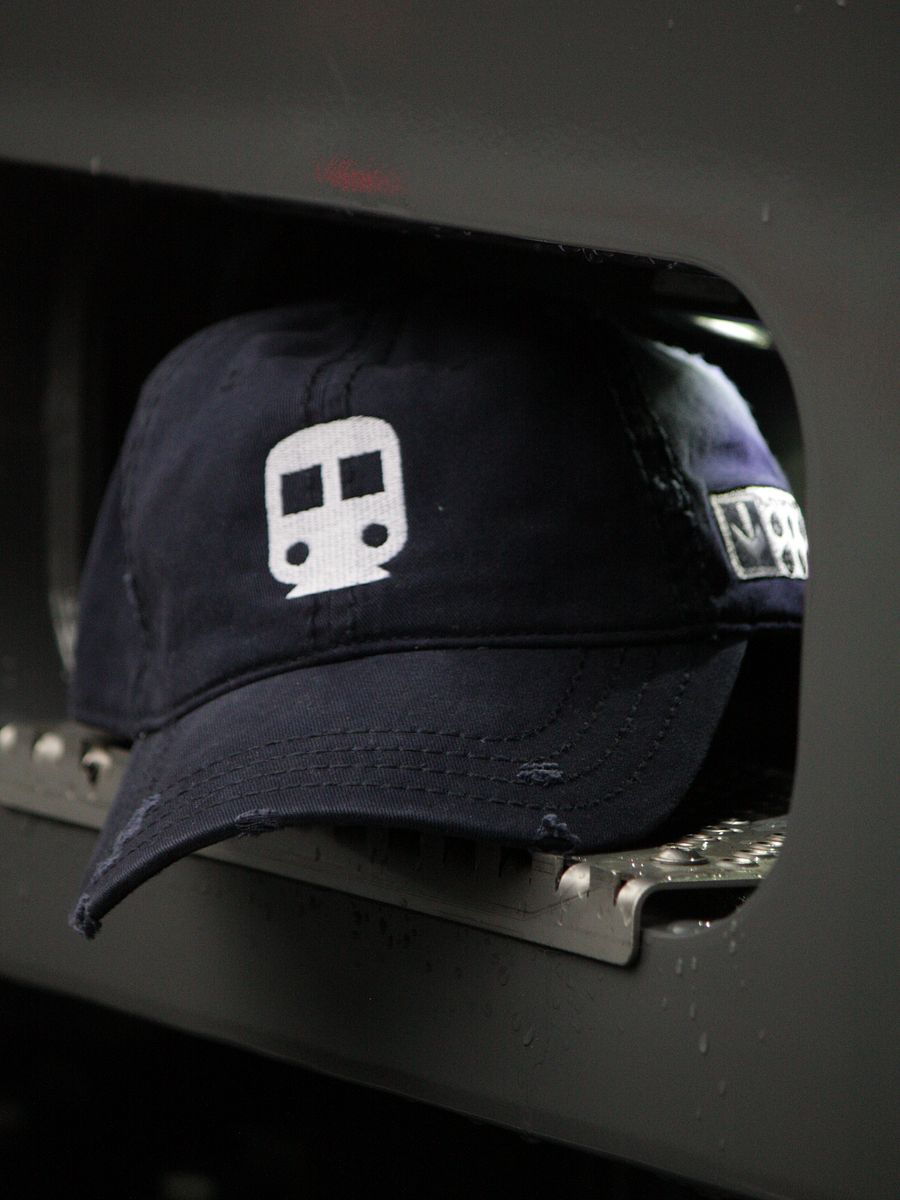 White Train Punk Cap product image (1)