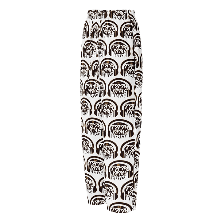 Dreamy Nights Silky Pajama Pants w/Black & Gold Logo product image (1)