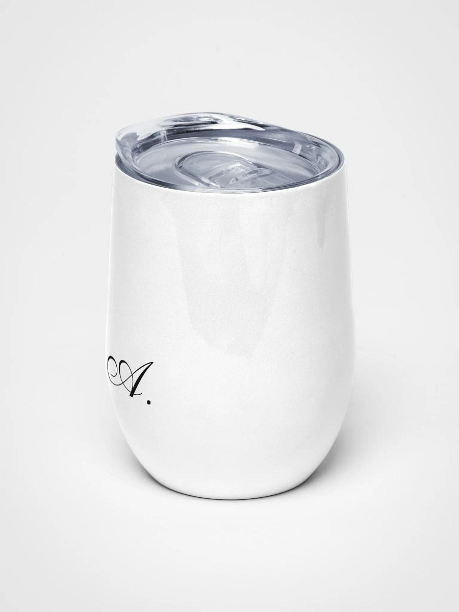 Elegant A Calligraphic Stainless Wine Tumbler product image (5)
