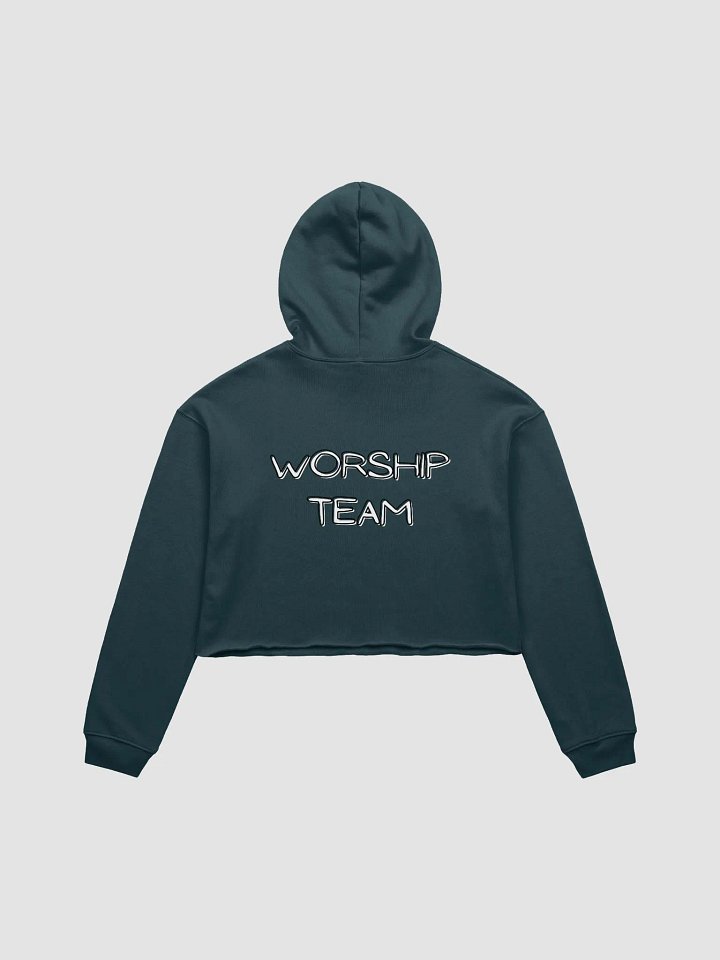 Worship Team Crop Hoodie product image (2)