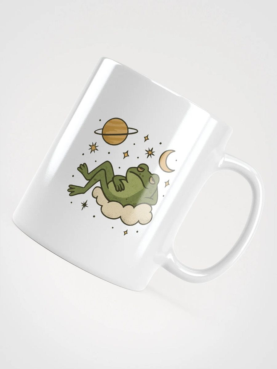 Cosmic Frog White Glossy Mug product image (12)