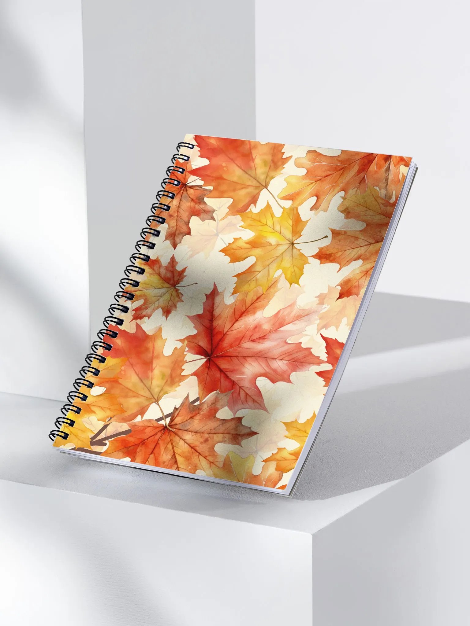 Autumn Leaves Spiral Notebook product image (3)