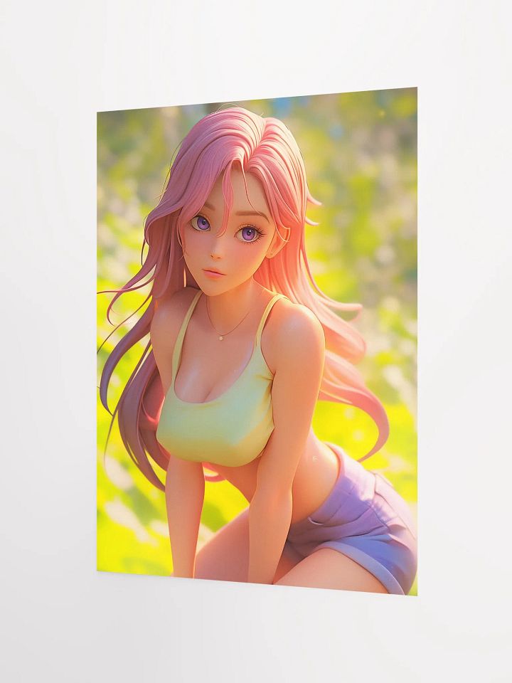 Vibrant Anime Girl Poster product image (3)