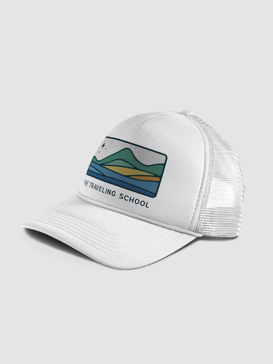 Square logo trucker hat product image (4)