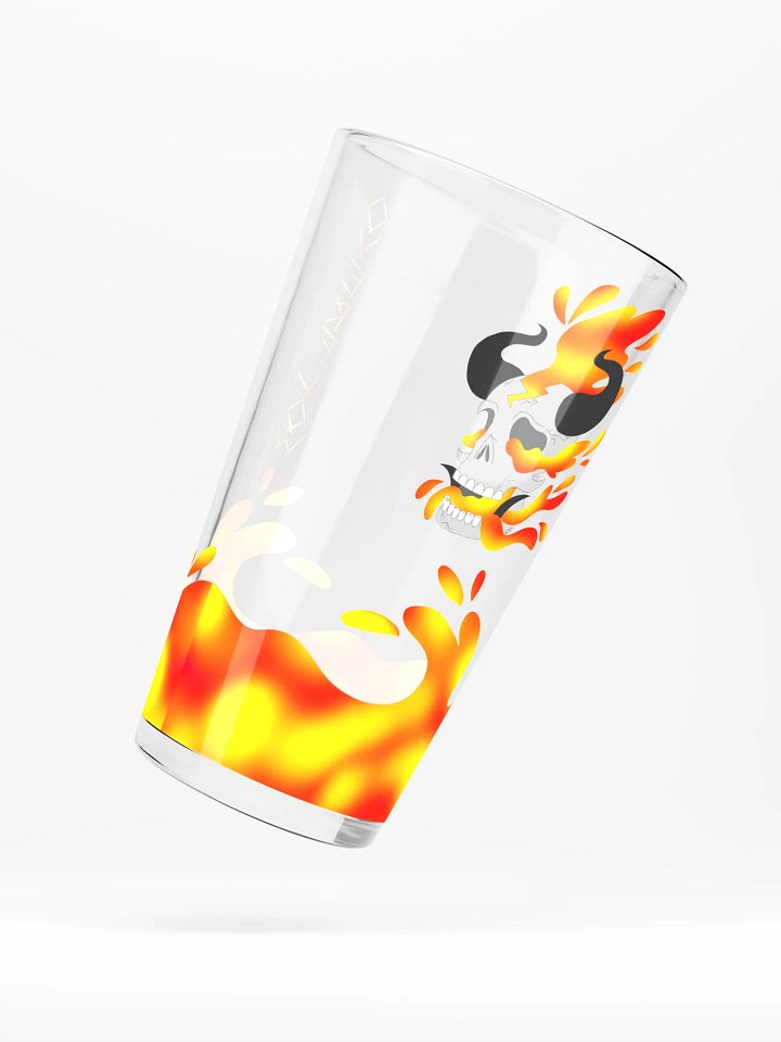 Overflow (Lava) (Pint Glass) product image (1)
