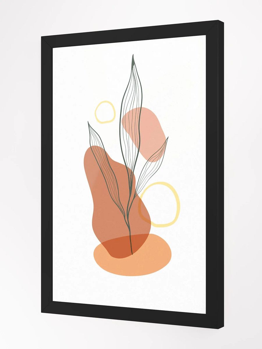 EarthTone Abstract Oasis Framed Poster product image (7)